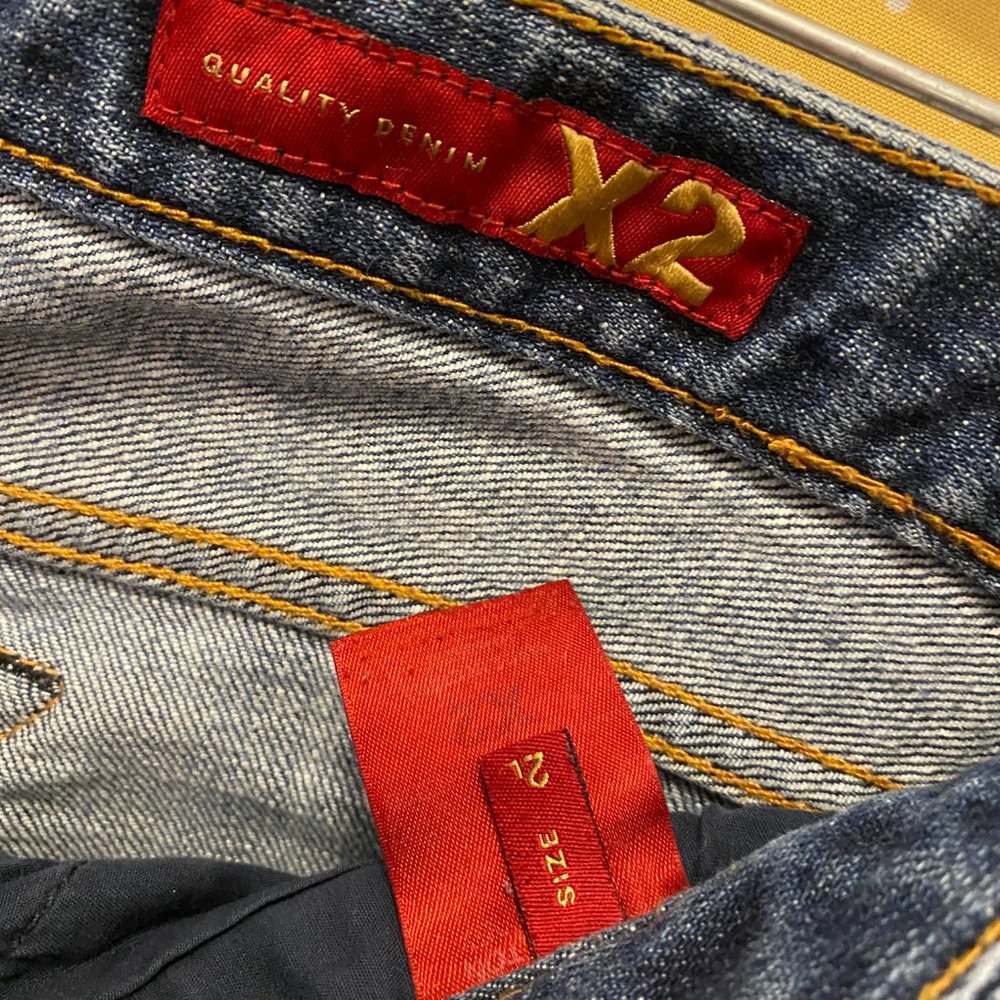 Express Jeans X2 W10 Boot Leg, Size 2 Long - image 5